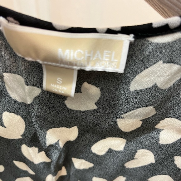 Michael Kors Black Printed Dress - Picture 3 of 4